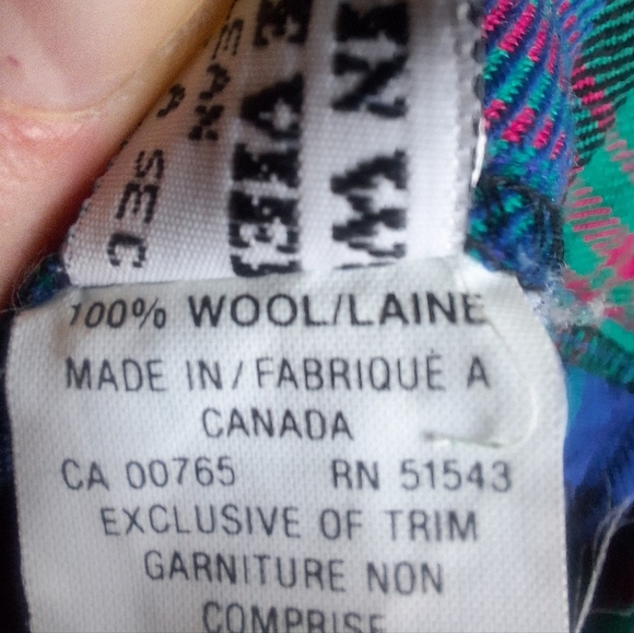 Pure wool tartan skirt - Picture 6 of 7